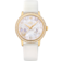 De Ville 32.7 mm, yellow gold on leather strap - 424.57.33.20.55.003