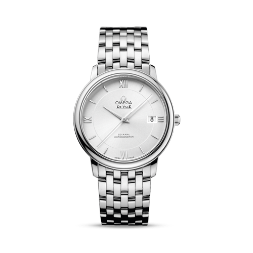 Prestige De Ville Steel Chronometer Watch 424.10.37.20.02.001