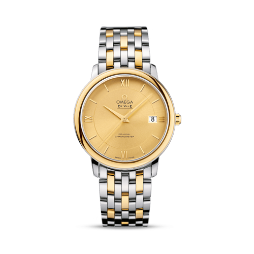 Prestige De Ville Steel - yellow gold Chronometer Watch 424.20