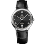 碟飛系列 39.5毫米, 不鏽鋼錶殼 於 皮革錶帶 - 424.13.40.20.01.002