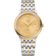 碟飛系列 39.5毫米, 不鏽鋼-黃金錶殼 於 不鏽鋼-黃金錶鏈 - 424.20.40.20.58.001