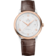 碟飛系列 39.5毫米, 精鋼-玫瑰金錶殼 於 皮革錶帶 - 424.23.40.20.02.002