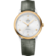 De Ville 39.5 mm, steel - yellow gold on leather strap - 424.23.40.20.02.004