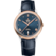 碟飛系列 39.5毫米, 精鋼-玫瑰金錶殼 於 皮革錶帶 - 424.23.40.20.03.001