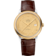 De Ville 39,5 mm, acier - or jaune sur bracelet en cuir - 424.23.40.20.08.001
