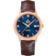 碟飛系列 39.5毫米, 玫瑰金錶殼 於 皮革錶帶 - 424.53.40.20.03.002
