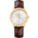 De Ville 39.5 mm, yellow gold on leather strap - 424.53.40.21.52.001