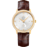 De Ville 39.5 mm, yellow gold on leather strap - 424.58.40.21.52.001