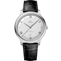碟飛系列 典雅系列 40毫米, 不鏽鋼錶殼 於 皮革錶帶 - 434.13.40.20.02.001
