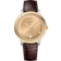 碟飛系列 40毫米, 不鏽鋼-黃金錶殼 於 皮革錶帶 - 434.23.40.20.08.001