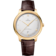 碟飛系列 40毫米, 黃金錶殼 於 皮革錶帶 - 434.53.40.20.02.002