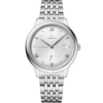 Reloj con esfera Plata en caja de Acero con  Acero bracelet - De Ville Prestige 41 mm, acero con acero - 434.10.41.20.02.001