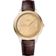 碟飛系列 41毫米, 不鏽鋼-黃金錶殼 於 皮革錶帶 - 434.23.41.20.08.001