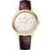 De Ville 41 mm, yellow gold on leather strap - 434.53.41.20.02.001