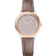 De Ville 30 mm, acier - or « Sedna™ » sur bracelet en cuir - 434.23.30.60.52.001