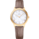 De Ville 30 mm, yellow gold on leather strap - 434.53.30.60.55.002
