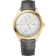 De Ville 40 mm, yellow gold on leather strap - 435.53.40.22.02.001
