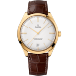 De Ville 40 mm, yellow gold on leather strap - 432.53.40.21.02.001