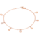 Omega Dewdrop Bracelet, Or rouge 18K, Diamants - B39BGA0200303