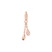 Omega Dewdrop Pendente 'Charm', Ouro rosa de 18K, Diamantes