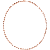 Omega Dewdrop Colar, Ouro rosa de 18K
