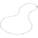 Omega Dewdrop Collar, Oro blanco de 18 qt - N75BCA0200105