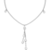Omega Dewdrop Collar, Oro blanco de 18 qt, Diamantes - N79BCA0200305