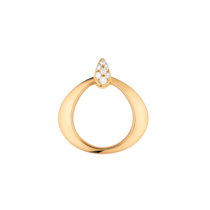 Omega Dewdrop Pendente, Oro giallo 18K, Diamanti - P90BBA0200305