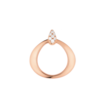 Omega Dewdrop Pendentif, Or rouge 18K, Diamants - P90BGA0200305
