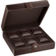 精美皮具 6格錶盒，棕色 - 7070320012