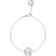 Omega Flower Bracelet, Or blanc 18K, Cabochon en nacre - B603BC0700405