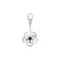 OMEGA Flower ชาร์ม, ไวท์โกลด์ 18K, ลูกปัดออนิกซ์ - M39BCA0201505