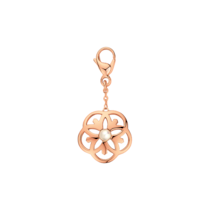 Omega Flower Charm, 18 K Rotgold, Perle - M39BGA0204005