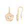 歐米茄FLOWER 18K黃金⁠，鑲嵌2片背面鐫刻⁠的凸圓形珍珠母貝 - E603BB0700105