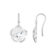 Omega Flower Boucle d'oreille, Cabochon en nacre, Or blanc 18K - E603BC0700105