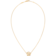 Omega Flower Necklace, 18K yellow gold, Mother-of-pearl cabochon - N603BB0700105