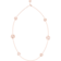 Omega Flower Колье, Розовое золото 18K, Перламутровые кабошоны - N603BG0700105