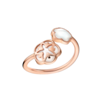 Omega Flower Ring, 18K red gold, Mother-of-pearl cabochon - R603BG07002XX