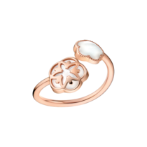 OMEGA Flower แหวน, เรดโกลด์ 18K, Mother-of-pearl cabochon - R603BG07002XX