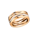 Ladymatic Ring, 18K yellow gold, Diamonds - R50BBA05003XX