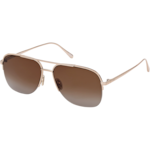 Солнцезащитные очки - Форма "авиатор", МУЖСКИЕ ОЧКИ - OM0034-H5934F