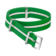 NATO-Armband - Grünes Polyamidarmband mit weißem Streifen - 031CWZ014689