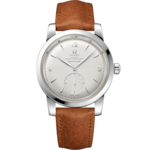 Seamaster 38 mm, steel on leather strap - 511.12.38.20.02.002