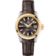 Seamaster 30 mm, acier - or jaune sur bracelet en cuir - 231.23.30.20.06.002