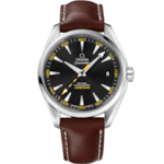 Seamaster 41.5 mm, steel on leather strap - 231.12.42.21.01.001