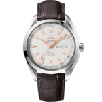 Seamaster 43 mm, steel on leather strap - 231.13.43.22.02.003