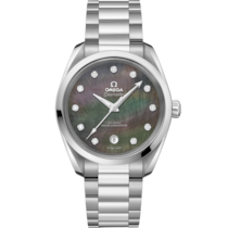 海馬 Aqua Terra 150米系列 38毫米, 不鏽鋼錶殼 於 不鏽鋼錶鏈 - 220.10.38.20.57.001