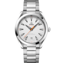 Silver dial watch on Steel case with Steel bracelet - Seamaster Aqua Terra 150M 41 mm, steel on steel - 220.10.41.21.02.001