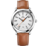 Seamaster 41 mm, steel on leather strap - 220.12.41.21.02.001