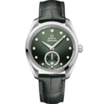 海馬 38毫米, 不鏽鋼錶殼 於 皮革錶帶 - 220.13.38.20.60.001